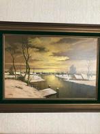 Schilderij André De Man, Antiek en Kunst, Ophalen
