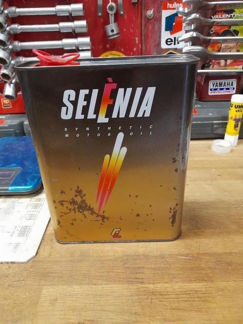 oud leeg selenia-blikje met synthetische olie, Verzamelen, Merken en Reclamevoorwerpen, Gebruikt, Overige typen, Verzenden