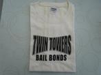 T-shirt Twin Towers run, 2008, Ophalen, Gedragen, Wit