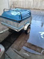 Te koop gegalvaniseerd dichte aanhanger bagawagen ongeremd, Ophalen of Verzenden