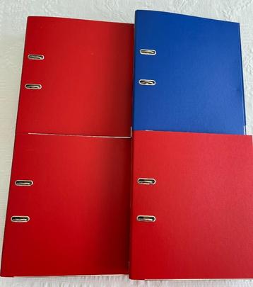 Klasseurs/ordners - nieuw - 4 stuks beschikbaar voor biedingen