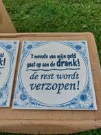 100 spreuktegels, Ophalen, Nieuw