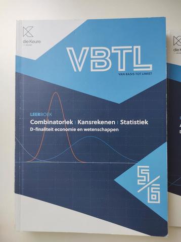 VBTL 5/6 combinatoriek kansrekenen statistiek, Enlèvement ou Envoi, Comme neuf