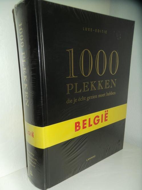 1000 plekken België - luxe-editie, Livres, Guides touristiques, Neuf, Benelux, Enlèvement ou Envoi