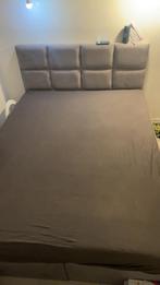 2 persoons bed, Huis en Inrichting, Steigerhout, Tweepersoons, Ophalen of Verzenden, Zo goed als nieuw