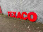 Grote TEXACO reclame letters / lichtbak, Verzamelen, Ophalen, Gebruikt, Lichtbak of (neon) lamp