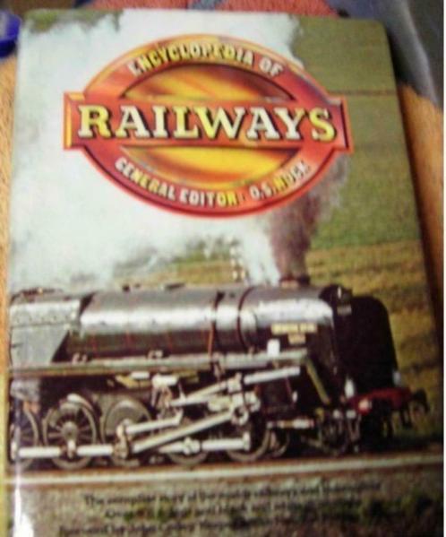 Encyclopedia of railways, Oswald Stevens Nock, Livres, Transport, Comme neuf, Train, Enlèvement ou Envoi