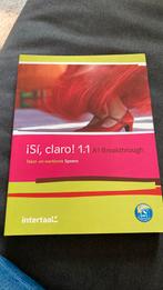 ISÍ, Claro! 1.1, Boeken, Taal | Spaans, Ophalen, Zo goed als nieuw, E.M. Llorete Ivorra