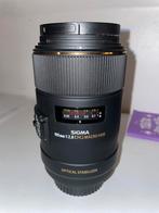 Objectif SIGMA macro 105mm Canon, TV, Hi-fi & Vidéo, Enlèvement ou Envoi, Comme neuf