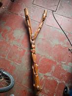 Grote houten kruisbeeld 145 cm hoog, Antiek en Kunst, Antiek | Religieuze voorwerpen, Ophalen