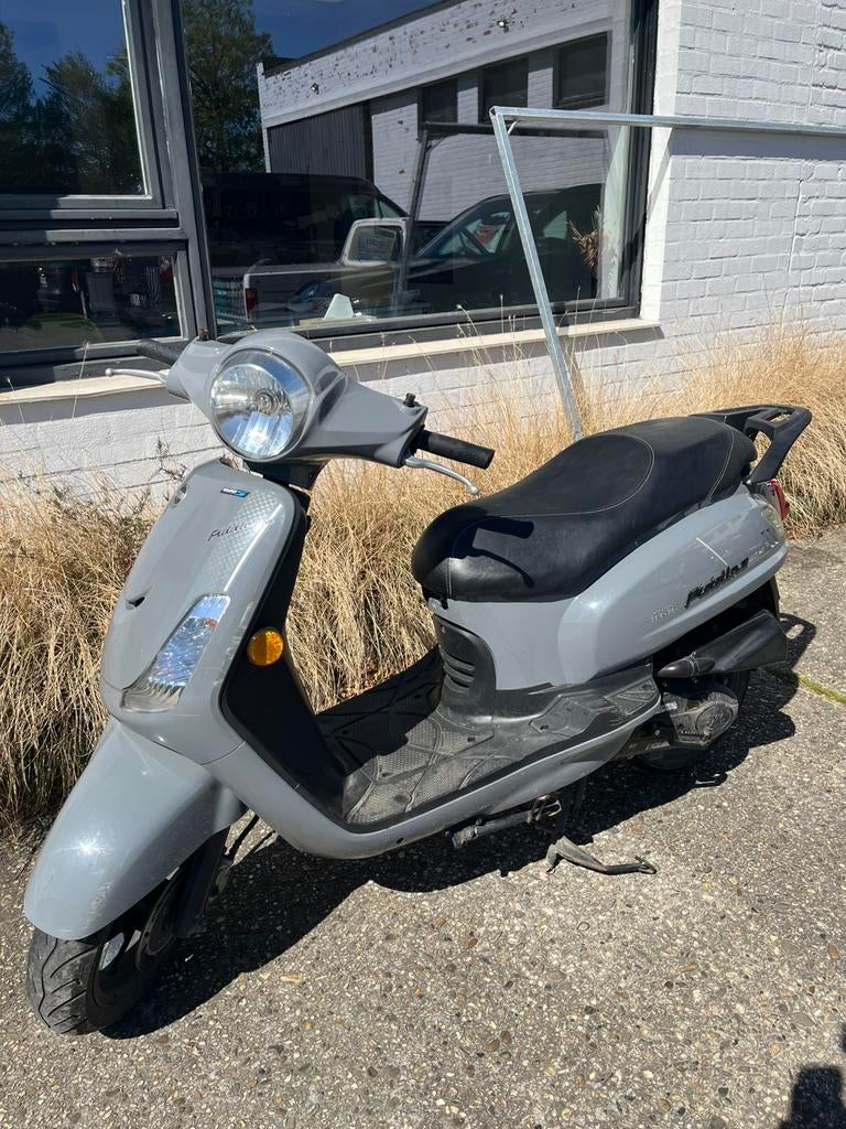 Trottinette Sym Fiddle 2 50 EFI Classe B, Vélos & Vélomoteurs, Scooters | SYM, Enlèvement ou Envoi, 49 cm³, Comme neuf, Classe B (45 km/h)