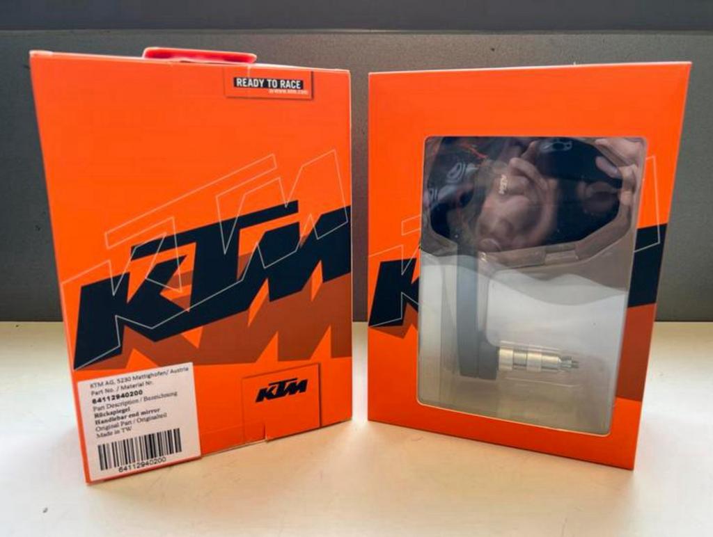 Ensemble de rétroviseurs KTM pour tous les modèles KTM, Enlèvement ou Envoi, Comme neuf