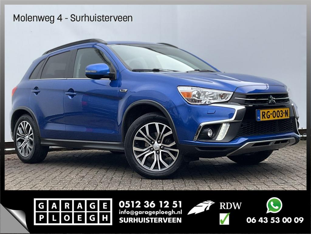 Mitsubishi ASX 1.6 Cleartec Carplay Camera Clima Cruise Trek, Auto's, Mitsubishi, Blauw, Bedrijf, Handgeschakeld, ASX