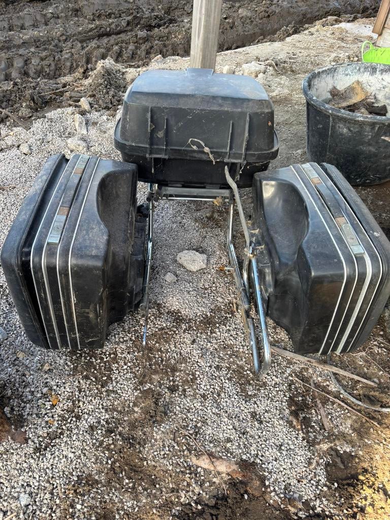 Motorbakken yamaha s1100, Motoren, Accessoires | Koffers en Tassen, Ophalen, Zo goed als nieuw