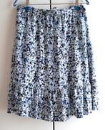 Te koop: Mooie gebloemde rok van "Tom Tailer", 42., Kleding | Dames, Rokken, Ophalen, Blauw, Maat 42/44 (L), Zo goed als nieuw