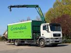 MAN TGM 19.250 KRAAN PALFINGER/SCHUIFKAP/LAADKLEP/SPECIAL! D, Automaat, Euro 5, Overige kleuren, 184 kW