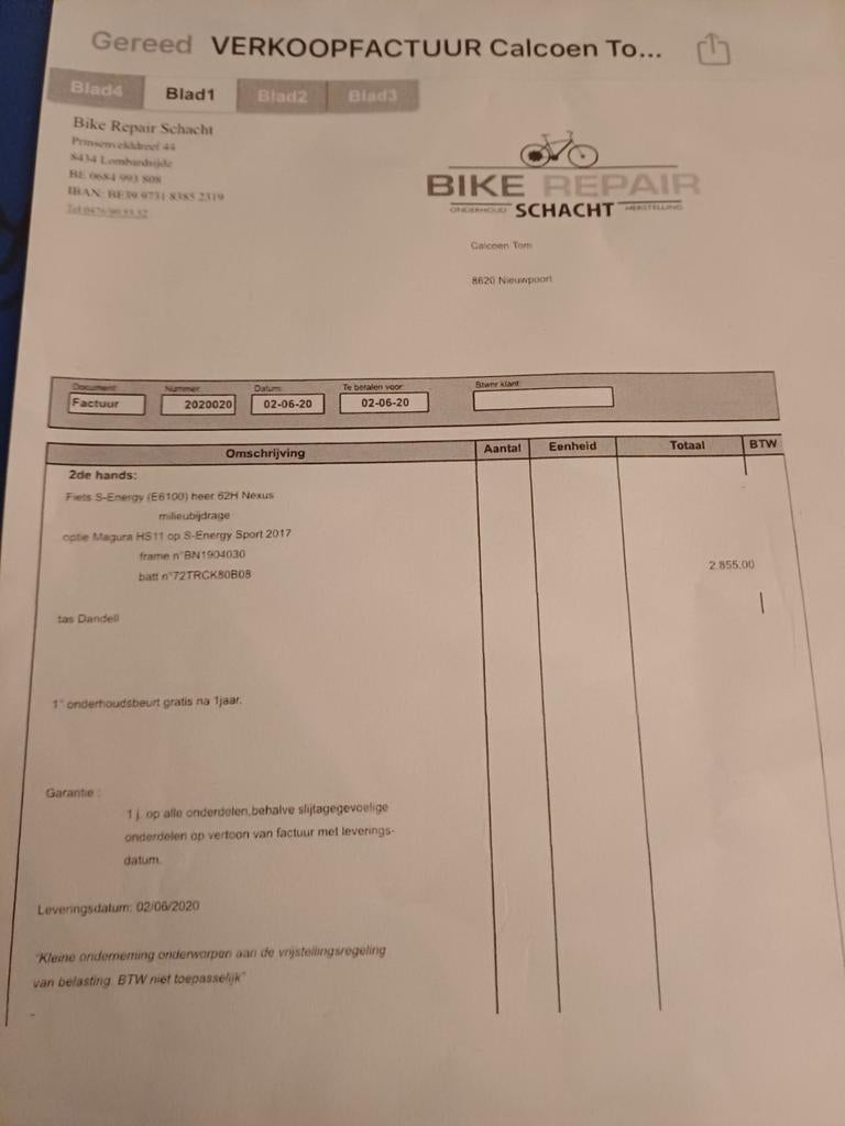 Electrische fiets VENTURELLI  2020, Ophalen of Verzenden, Zo goed als nieuw, Overige merken