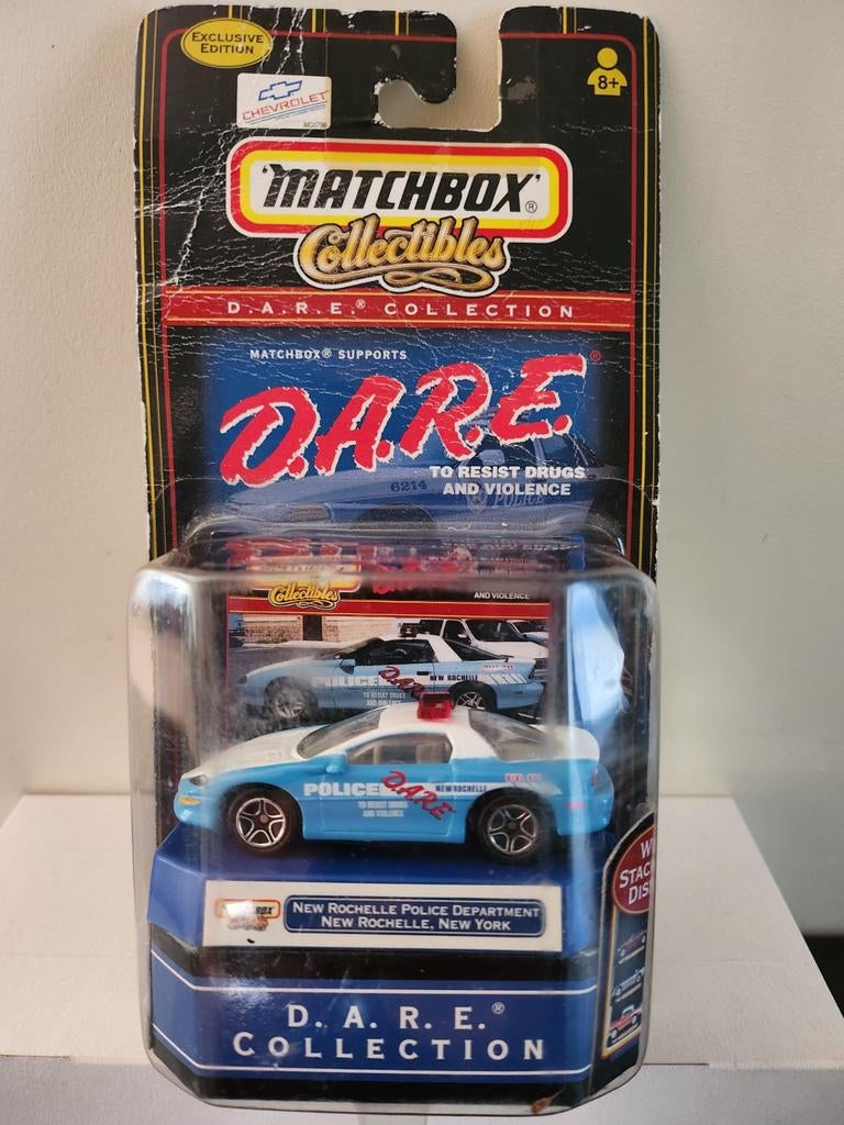 Matchbox Collectibles D.A.R.E Camaro Z-28 Police (1995), Hobby en Vrije tijd, Ophalen of Verzenden