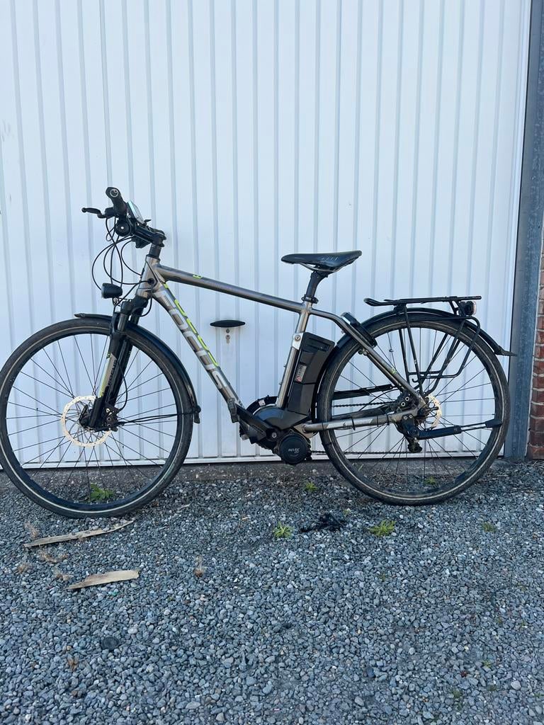 Elektrische moutainbike met middenmotor, Fietsen en Brommers, Ophalen, Zo goed als nieuw