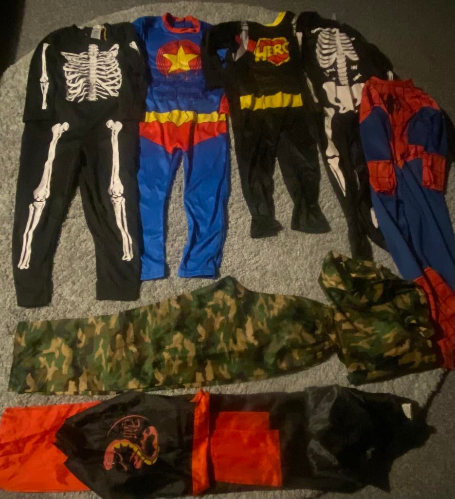 Kleding carnaval, Ophalen, Zo goed als nieuw