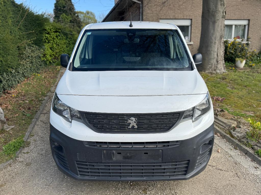 Peugeot Partner 1.5HDI / 133.500km / Carplay / Euro 6d, Auto's, 75 kW, Stof, 4 cilinders, Wit
