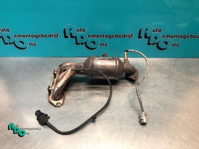 Catalyseur d'un Opel Agila (Agila 08-), Autos : Pièces & Accessoires, Systèmes d'échappement, Opel, Utilisé, 3 mois de garantie
