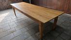 Lange smalle boerentafel 3 meter, Huis en Inrichting, Tafels | Eettafels, Ophalen of Verzenden, Gebruikt