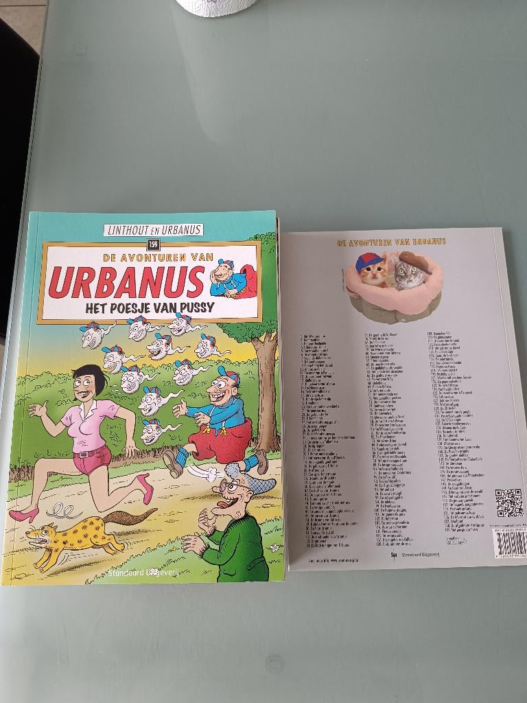6 splinternieuwe URBANUS strips hoge nummers, Boeken, Stripverhalen, Meerdere stripboeken, Ophalen of Verzenden, Nieuw, Linthout en Urbanus