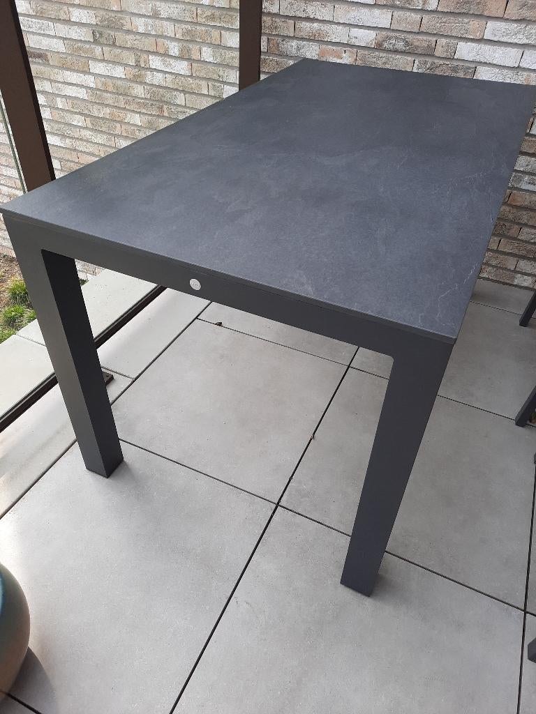 table de jardin et de terrasse, Enlèvement, Comme neuf, Rectangulaire, Métal