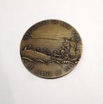 Portugese bronzen medaille, Ophalen of Verzenden, Brons