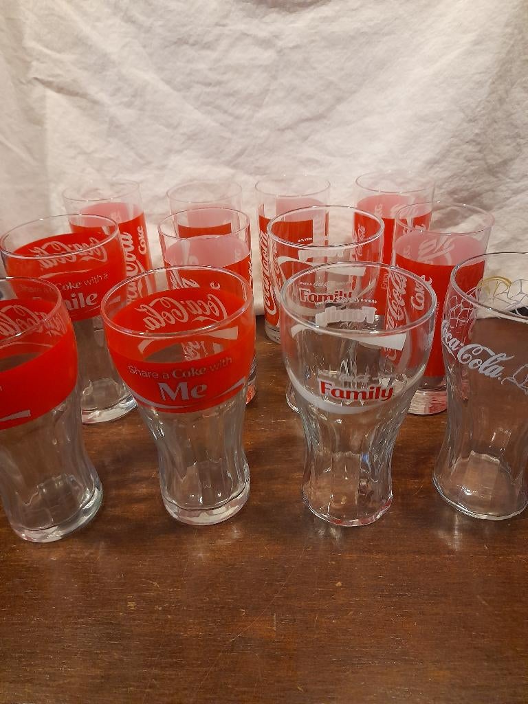 Cola glazen, Ophalen, Zo goed als nieuw