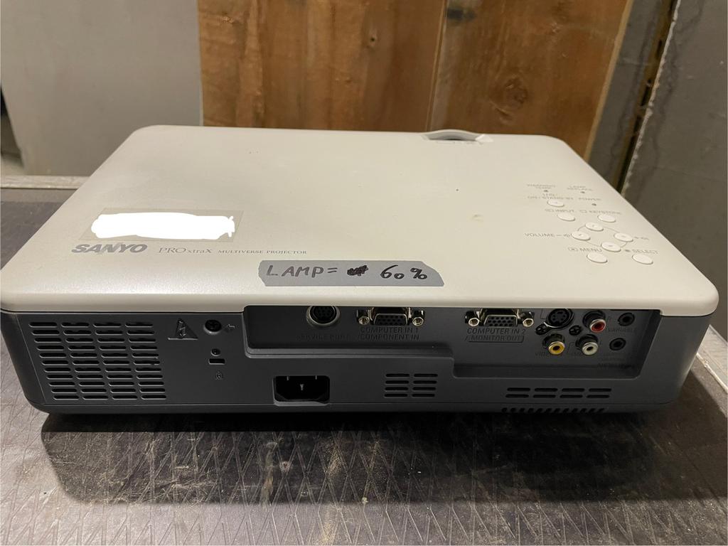 Sanyo Projector, Ophalen, Gebruikt