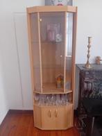 Bar/ vitrine, 25 à 50 cm, Avec porte(s), Pin, Comme neuf