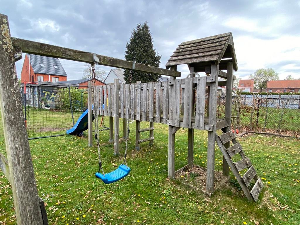 Gratis houten speeltoestel, Kinderen en Baby's, Ophalen, Gebruikt