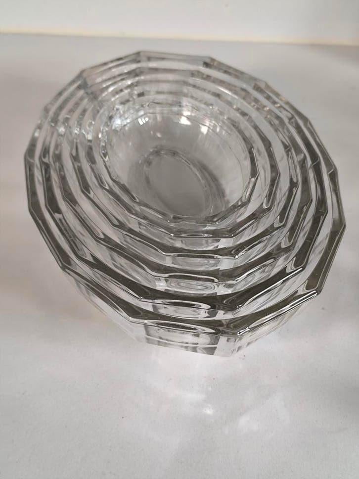 Zeldzaam, volledige set vintage schalen, Ophalen of Verzenden