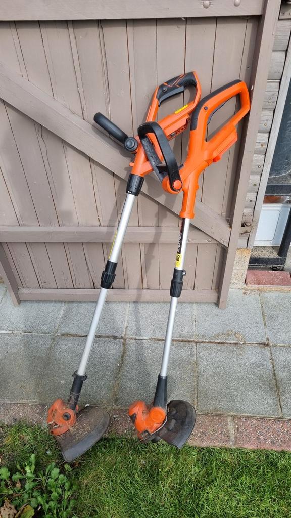 5 tuin tools powerplus, Tuin en Terras, Grastrimmers, Gebruikt, Accu, 10 tot 30 cm, Ophalen