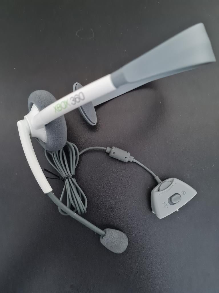 Xbox 360 Headset, Games en Spelcomputers, Spelcomputers | Xbox | Accessoires, Ophalen of Verzenden, Zo goed als nieuw, Microfoon