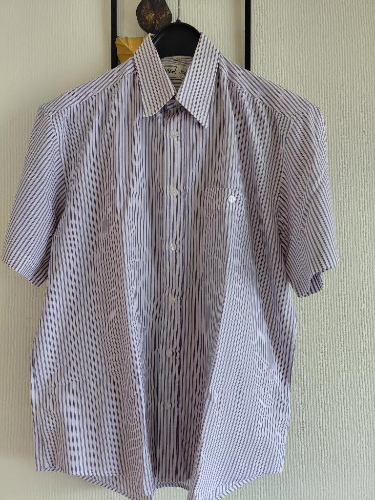 Herenhemd korte mouwen. L 41/, Kleding | Heren, Overhemden, Andere, Overige kleuren, Ophalen of Verzenden, Zo goed als nieuw