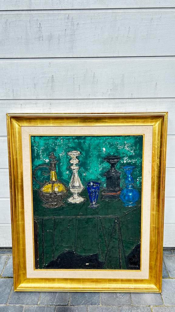 Slabbinck -Rik 1914-1991 peintre de Brugges., Antiek en Kunst, Kunst | Schilderijen | Klassiek, Ophalen of Verzenden