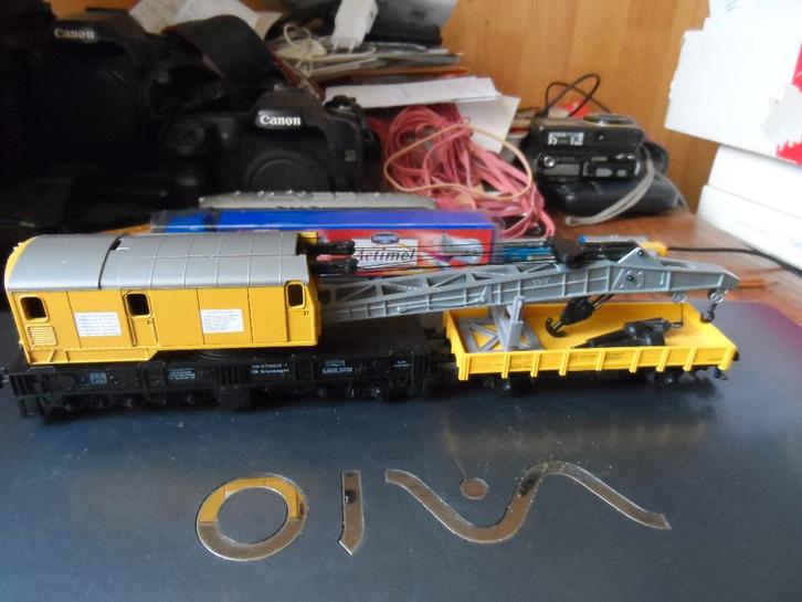 ROCO HO 4316B Compleet + gele Marklin 4471 wagen... in.., Hobby en Vrije tijd, Modeltreinen | H0, Zo goed als nieuw, Wagon, Gelijkstroom of Wisselstroom