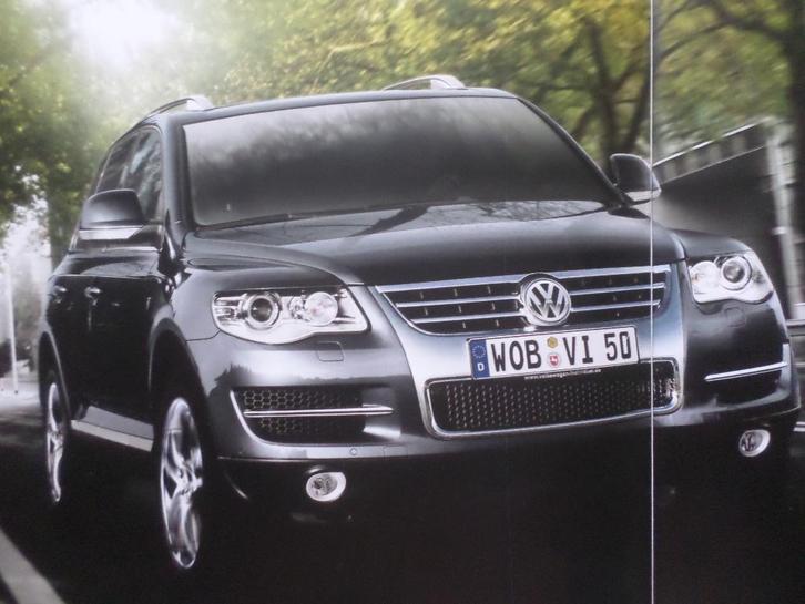 Volkswagen VW Touareg W12 R-Line et brochure individuelle, Livres, Autos | Brochures & Magazines, Volkswagen, Enlèvement ou Envoi
