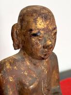 Bouddha en Bois de Birmanie, Fin 18ème Siècle, Enlèvement ou Envoi