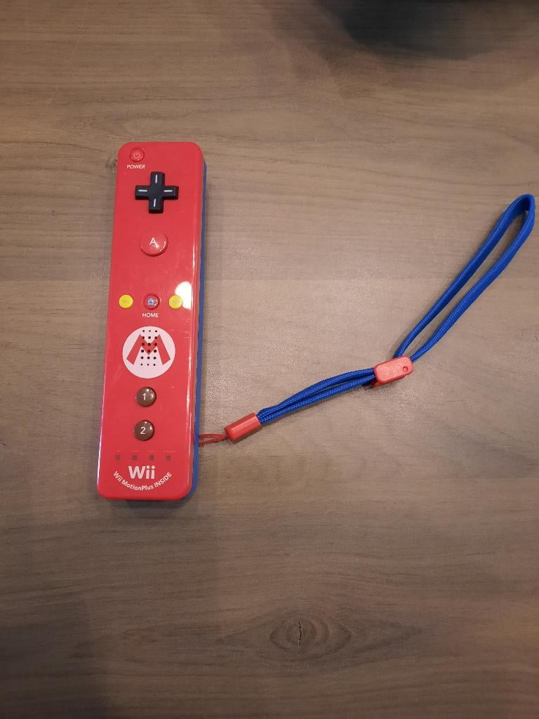 Télécommande Wii Motion Plus Édition Super Mario, 1 joueur, Enlèvement ou Envoi, Comme neuf, À partir de 3 ans