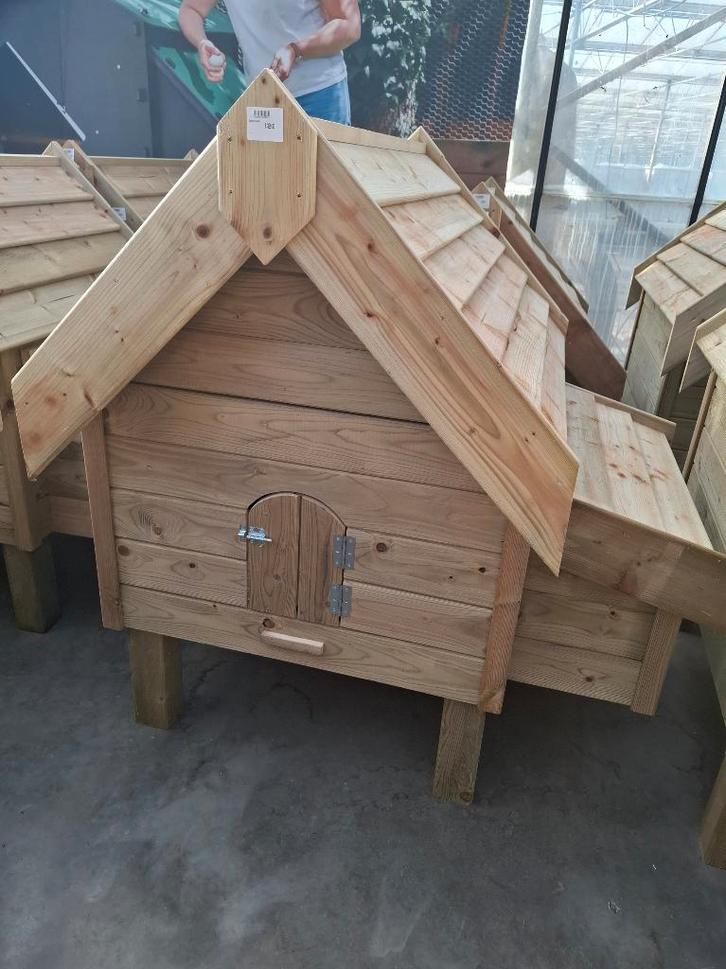 Kippenhok Chalet 2 ,  gemonteerd , zeer stevig, Animaux & Accessoires, Volatiles | Accessoires, Enlèvement