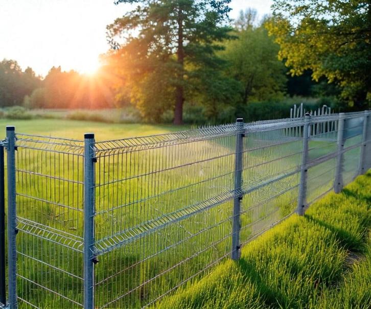 Promo! 20m draadpanelen 200cm hoog galva + palen, Tuin en Terras, Gaas en Draad, Nieuw, Ophalen