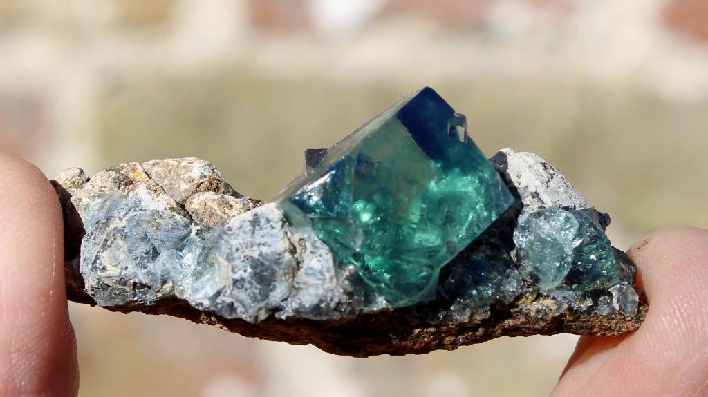 FLUORIET uit DIANA MARIA mijn in UK UV, Ophalen of Verzenden, Mineraal