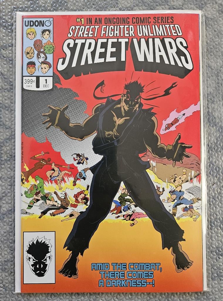 Street Fighter Unlimited #1 Long Vo variant cover, Comics, Enlèvement ou Envoi, Neuf