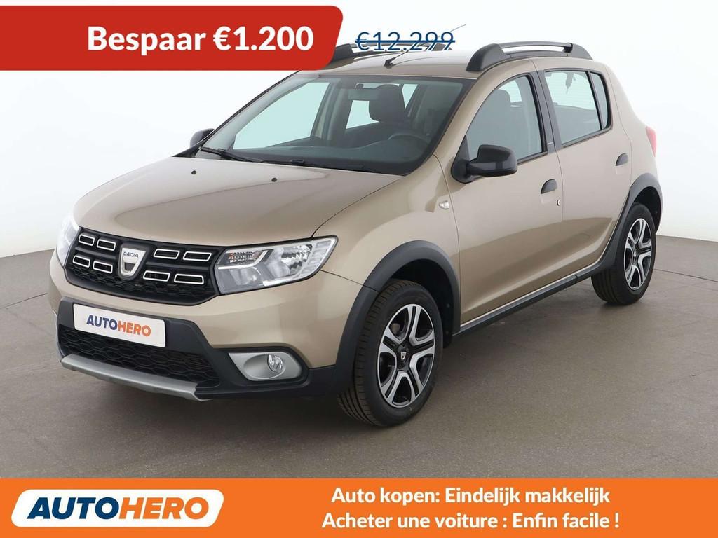Dacia Sandero 0.9 TCe Stepway Celebration (bj 2018), Auto's, 898 cc, Stof, Gebruikt, Euro 6