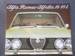 Alfa Romeo Alfetta 1.6 & 1.8 NL 1979 brochure, Boeken, Auto's | Folders en Tijdschriften, Ophalen of Verzenden, Alfa Romeo