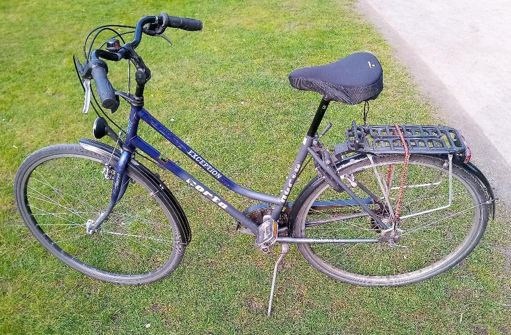 Damesfiets Norta met versnellingen,goede staat, Gebruikt, Velgrem, Versnellingen, 50 tot 53 cm